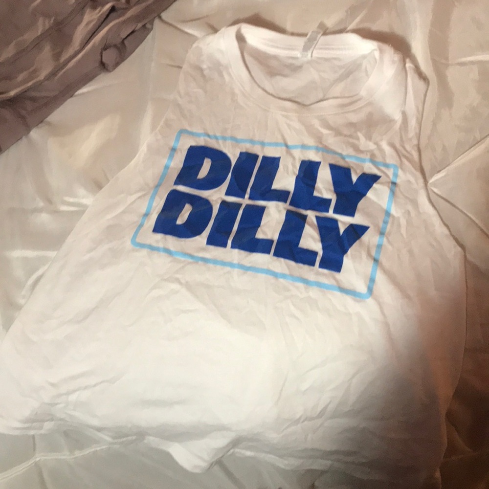White dilly dilly shirt